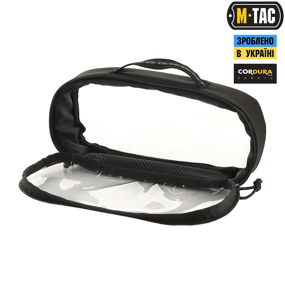 Органайзер утилитарный M-Tac Elite M 26х11 см Прозрачный/Black (AM0000175) - фото 2 Органайзер утилитарный M-Tac Elite M 26х11 см Прозрачный/Black (AM0000175) - фото 2
