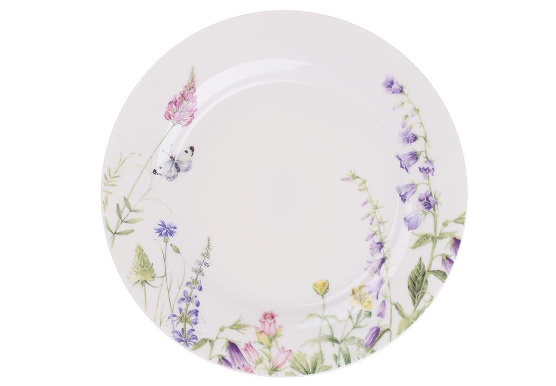 Тарілка BonaDi Floral десертна D 19 см порцеляна (K023)