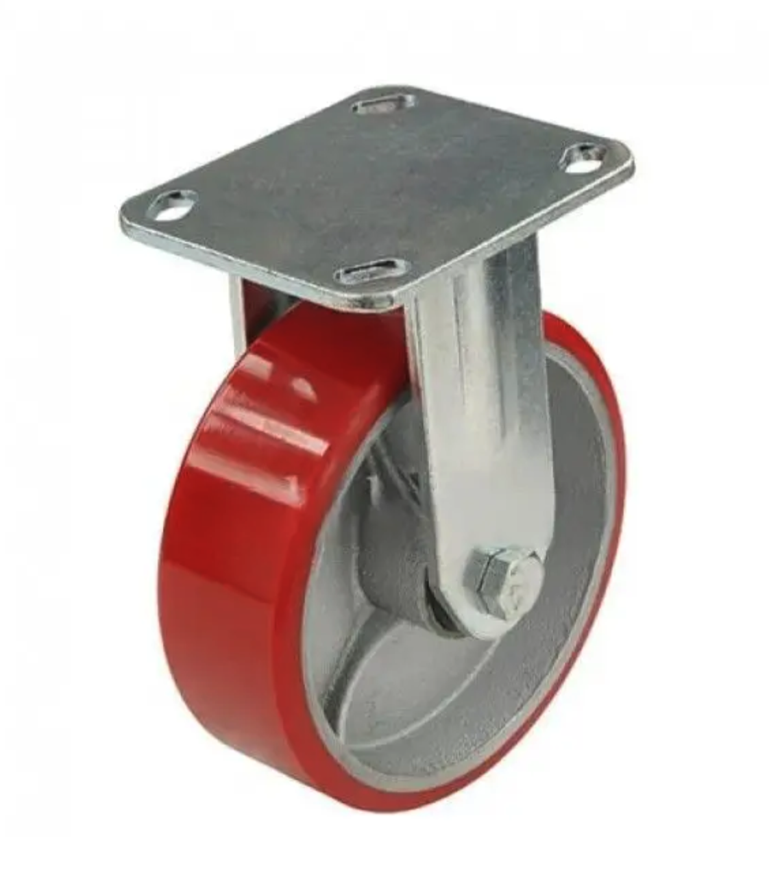 Колесо SA 100 пряме чавун/поліуретан 100 мм