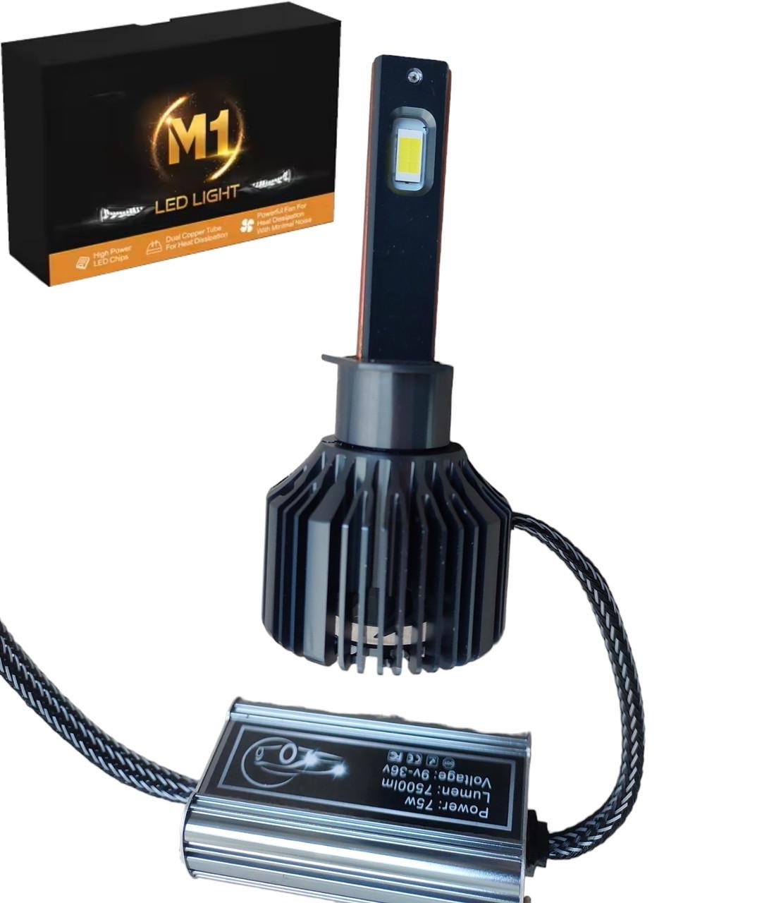 Лампы светодиодные Boorin H1 6000K 75W 7500lm 2 шт. - фото 2 Лампы светодиодные Boorin H1 6000K 75W 7500lm 2 шт. - фото 2