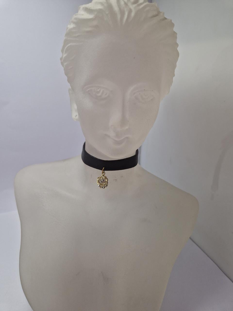 Чокер с подвеской Черный (1834033516) Чокер с подвеской Черный (1834033516)