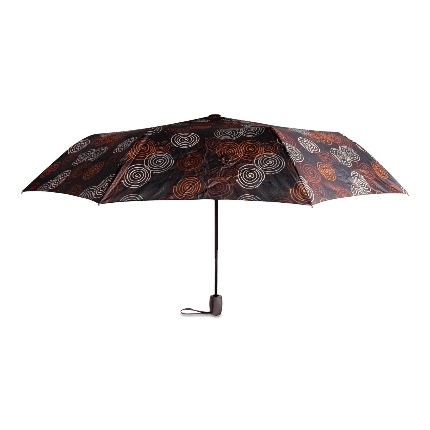 Зонтик складной полуавтомат Springs 8 спиц купол 110 см Brown (30246) - фото 3 Зонтик складной полуавтомат Springs 8 спиц купол 110 см Brown (30246) - фото 3