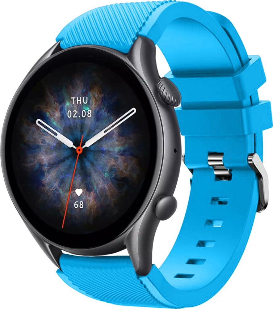 Ремінець Cross для Amazfit GTR 3 Pro Light Blue (25485-0B)