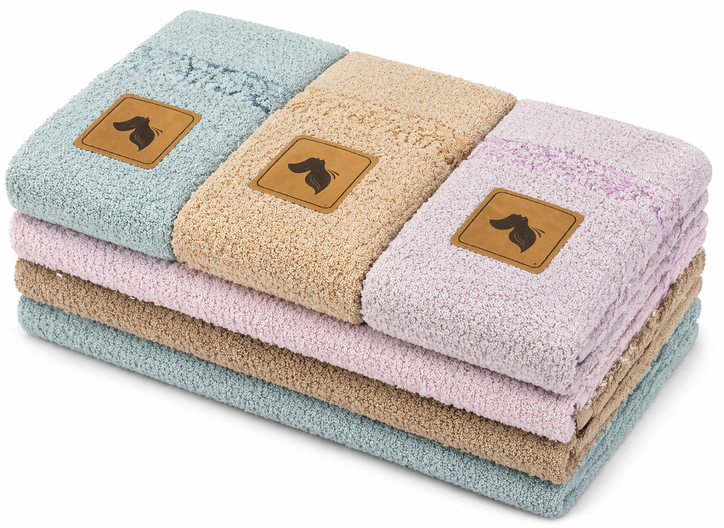 Набір кухонних рушників M-177-400 з махри 35х75 см 10 шт. Різнокольоровий (2933735284)