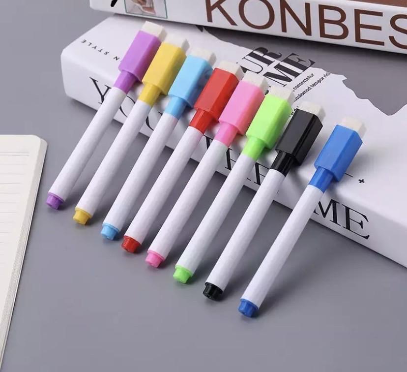 Маркеры сухостиральные на магните 8 шт. Разноцветный (1794322918) - фото 6