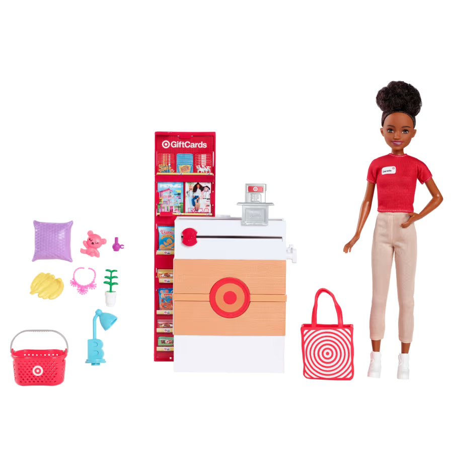 Лялька Barbie Toys Skipper Doll And Target First Jobs Set With Checkout Stand And Accessories (2589894591)
