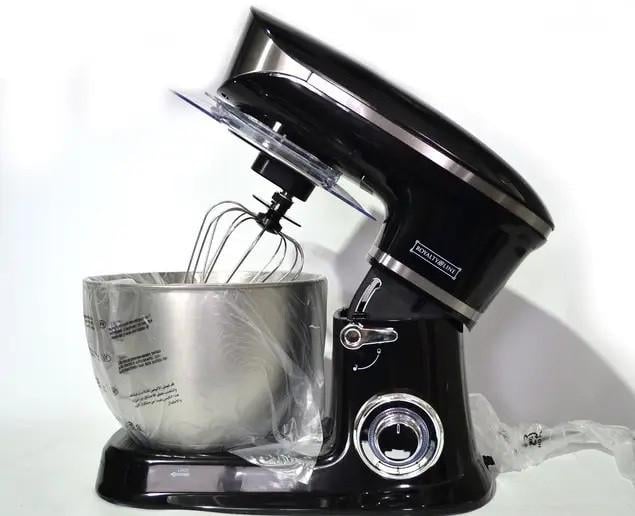 Міксер планетарний Royalty Line PKM-1900.7 1900 Вт 6,5 л 6 швидкостей Black (2593967150)