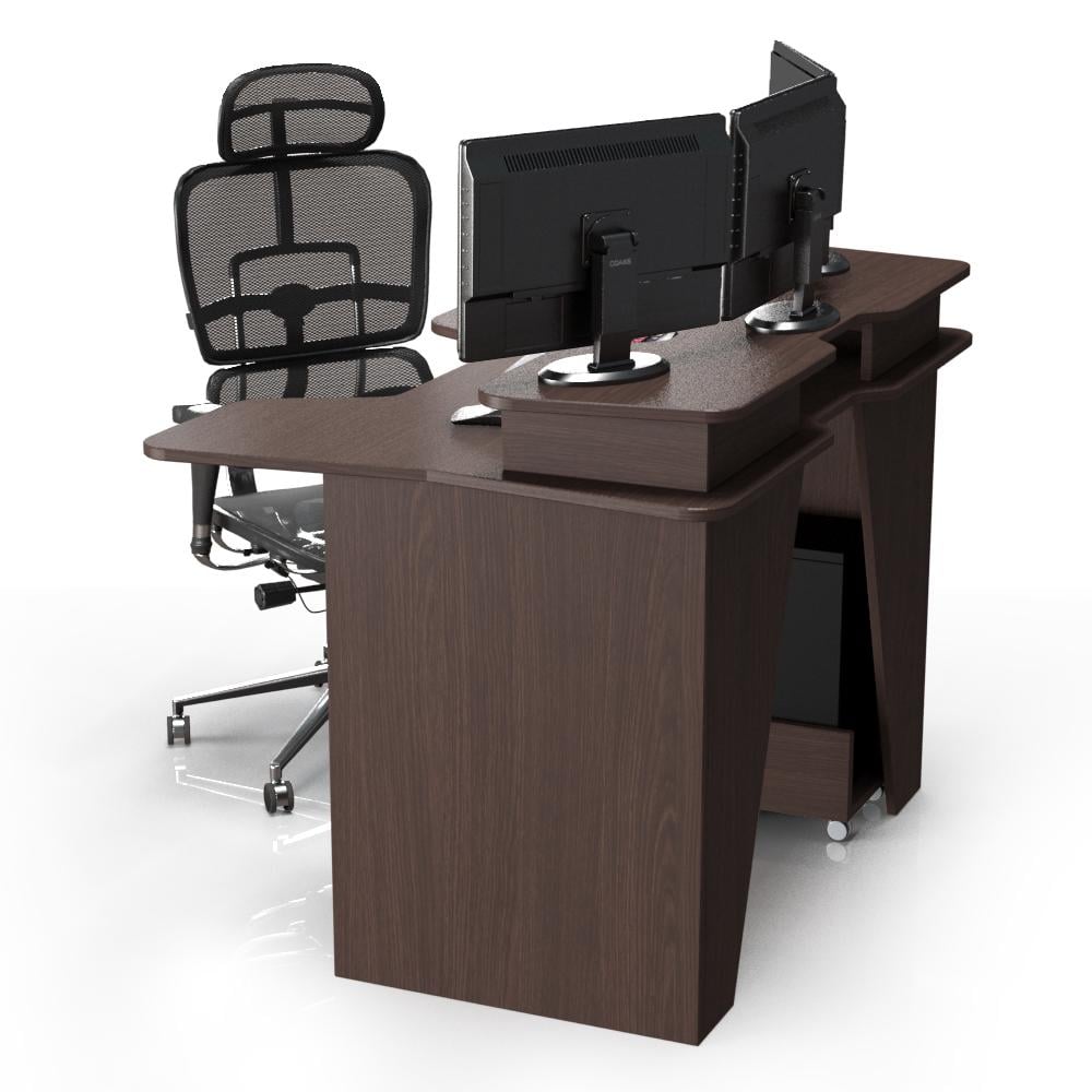 Стол геймерский Zeus IGROK-2 ЛДСП Венге (IG-2) - фото 3 Стол геймерский Zeus IGROK-2 ЛДСП Венге (IG-2) - фото 3