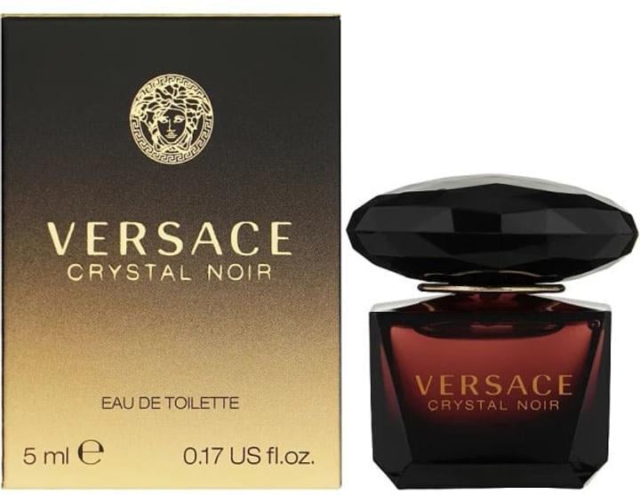 Туалетна вода для жінок Versace Crystal Noir 5 мл мініатюра (375071)