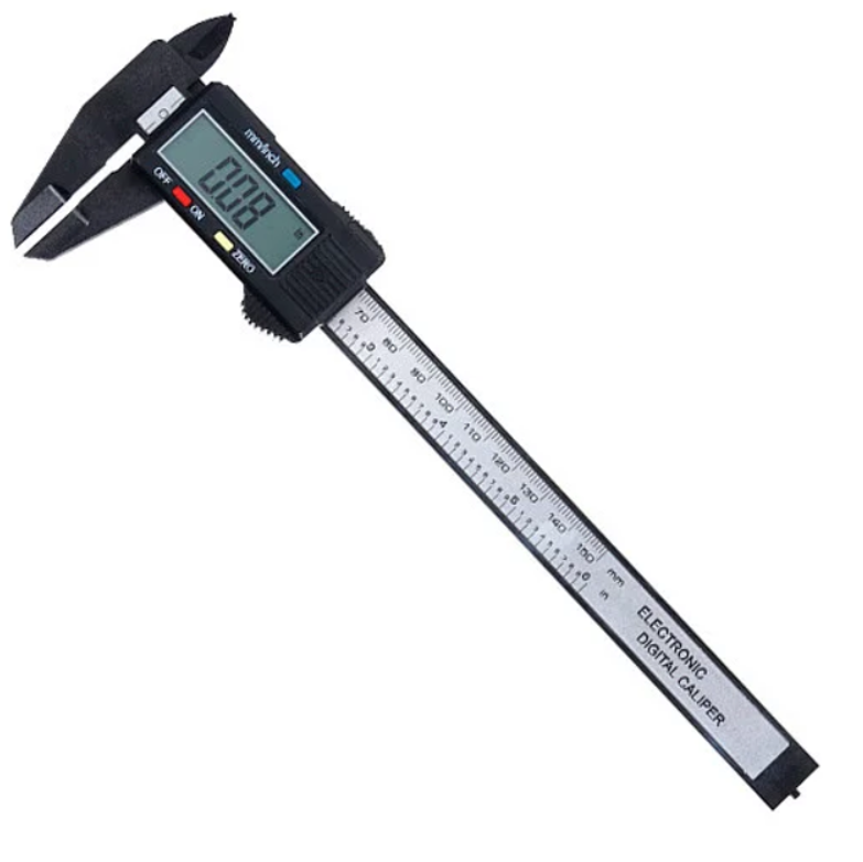 Штангенциркуль цифровий електронний у футлярі РК-дисплей 150 мм 0,01 мм (287212) Штангенциркуль цифровий електронний у футлярі РК-дисплей 150 мм 0,01 мм (287212)