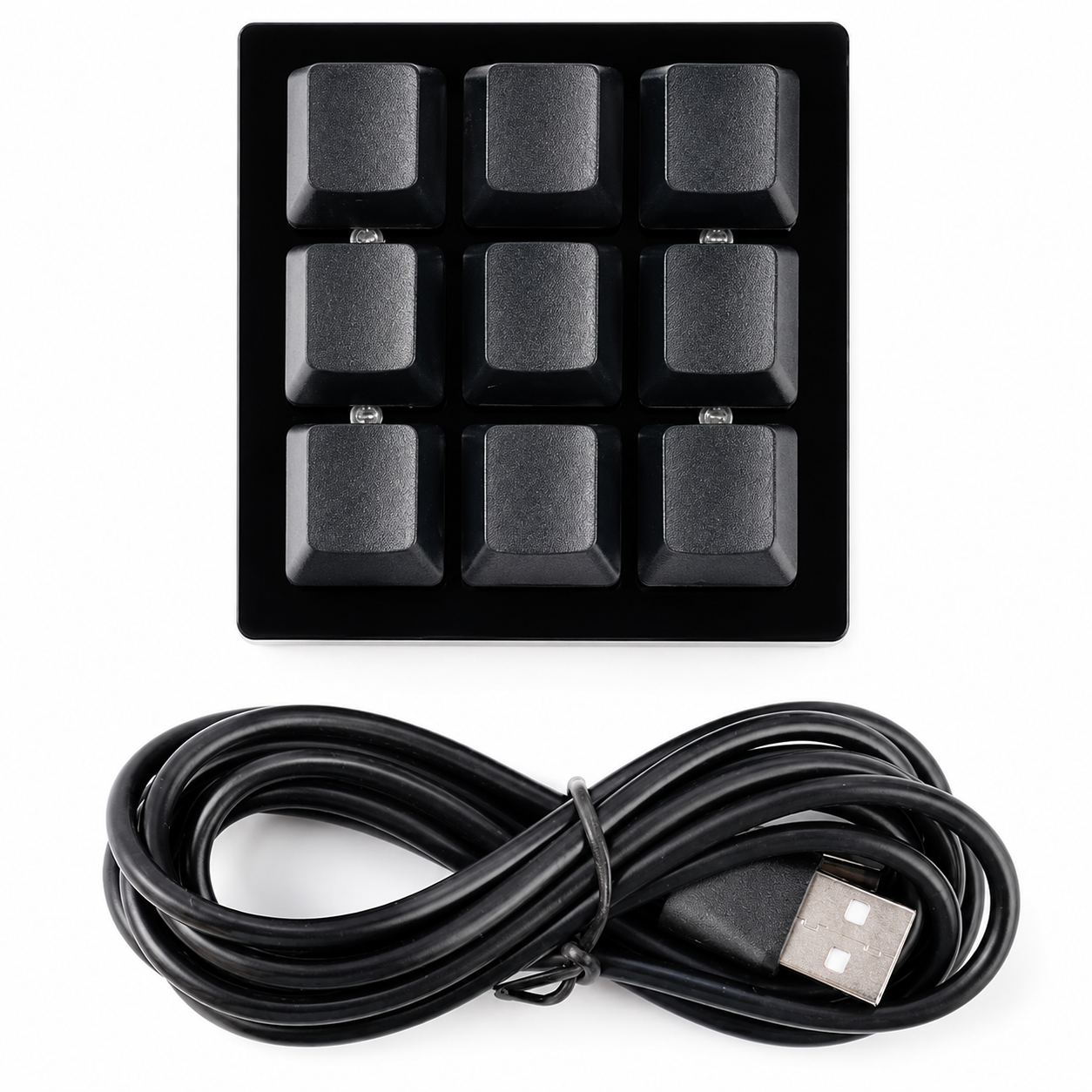 Клавиатура программируемая механическая USB/RGB 9 клавиш (1012-197-00)