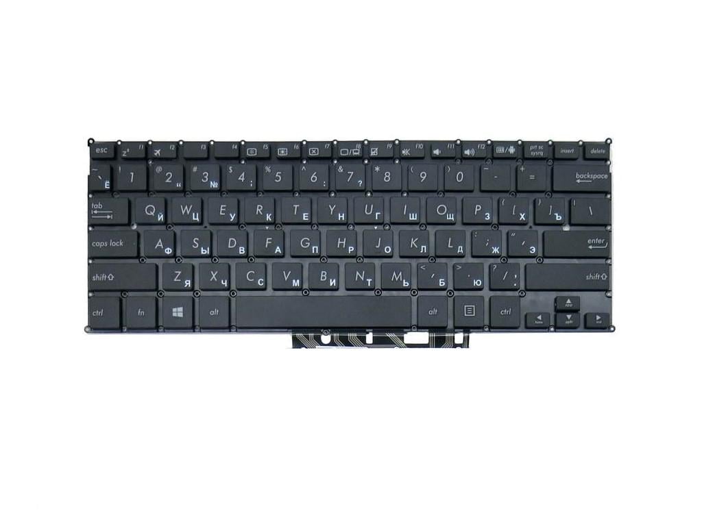 Клавиатура для ноутбука Asus TX201LAF матовая (0KNB0-1125RU00)