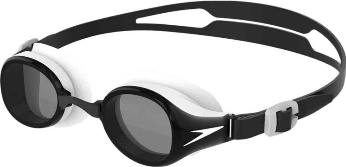 Очки для плавания детские Speedo HYDROPURE GOG JU черный/белый OSFM (8-126727988)