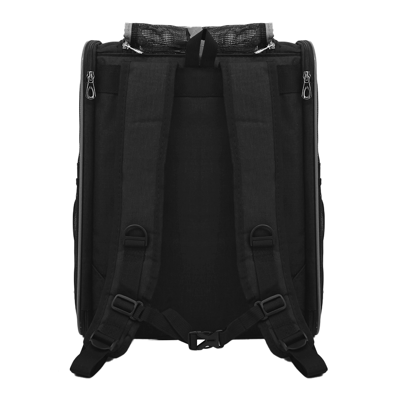 Рюкзак-переноска Lesko SY210808 для кошек и собак 42x34x28 см Серый (784779491) - фото 2 Рюкзак-переноска Lesko SY210808 для кошек и собак 42x34x28 см Серый (784779491) - фото 2