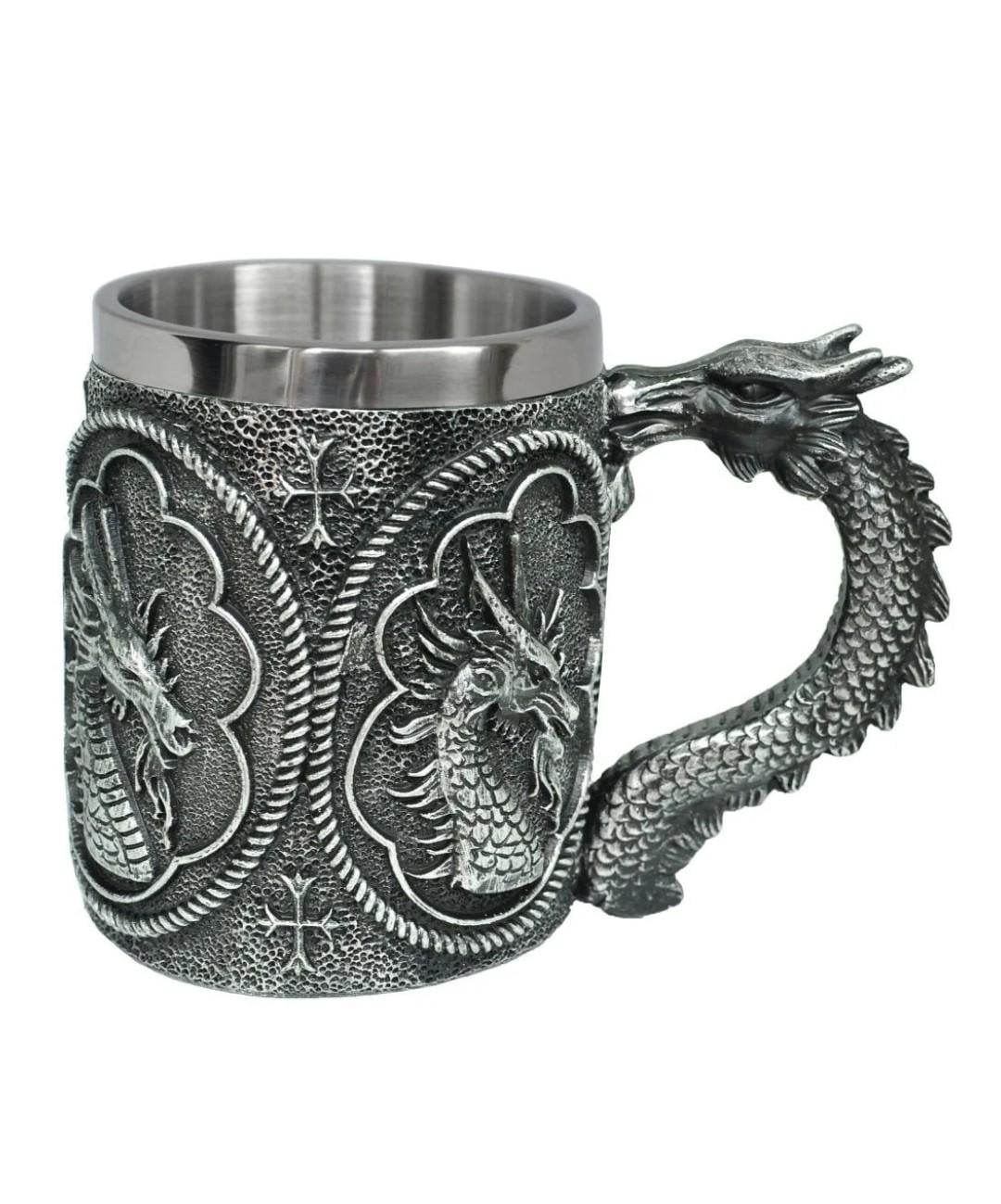 Чашка с драконами 3D 400 мл