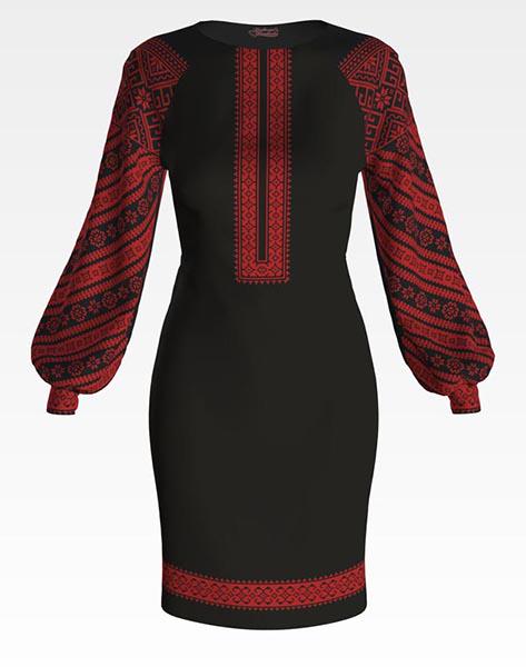 Заготовка женского платья ПЛ113 Заподное Подолье для вышивки бисером и нитками из домотканого полотна Черный (ПЛ113дЧ) Заготовка женского платья ПЛ113 Заподное Подолье для вышивки бисером и нитками из домотканого полотна Черный (ПЛ113дЧ)