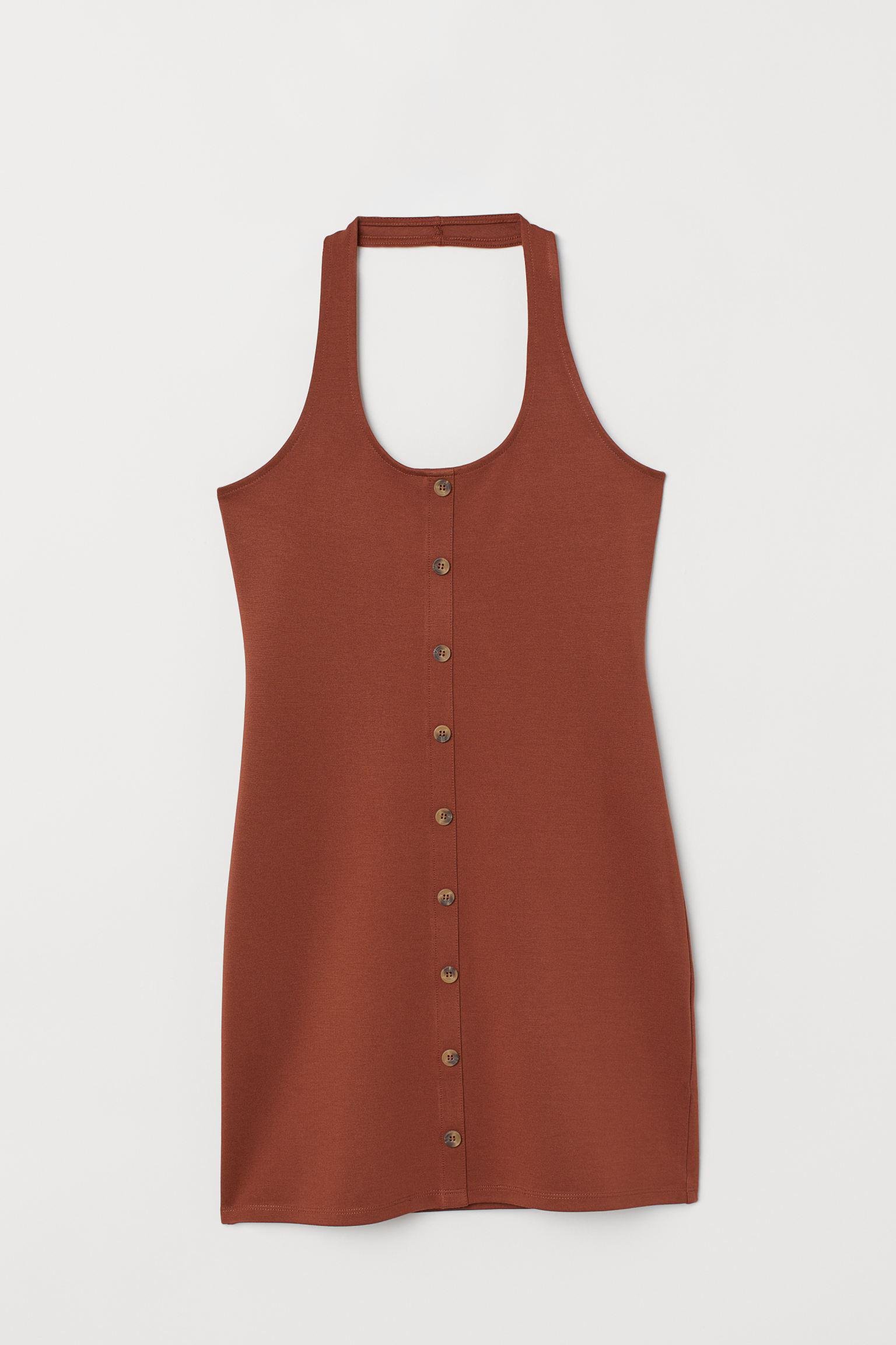 Платье H&M M Коричневый (21127404619)