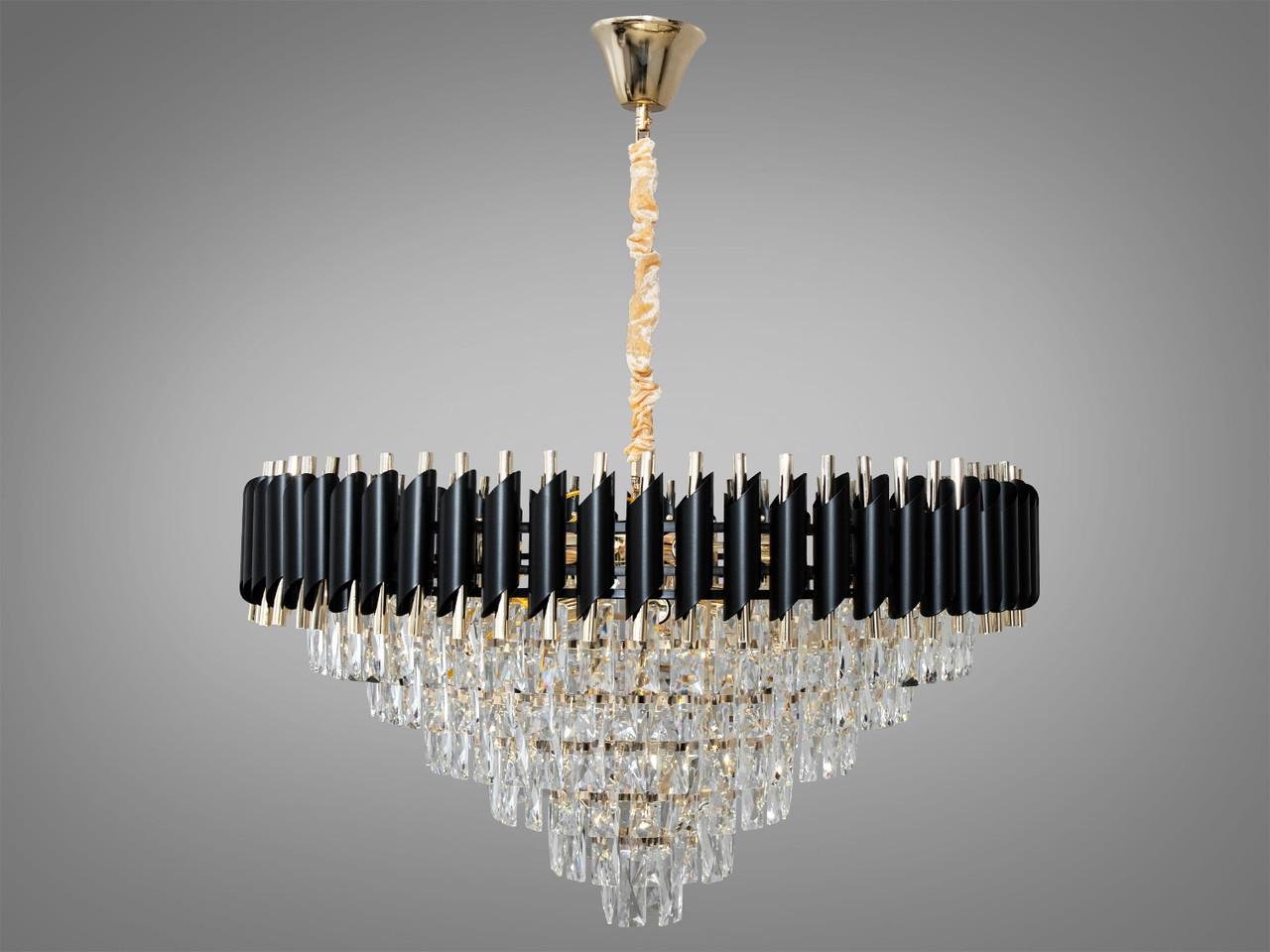 Люстра хрустальная 9001-800WH+SGD (2437596091)