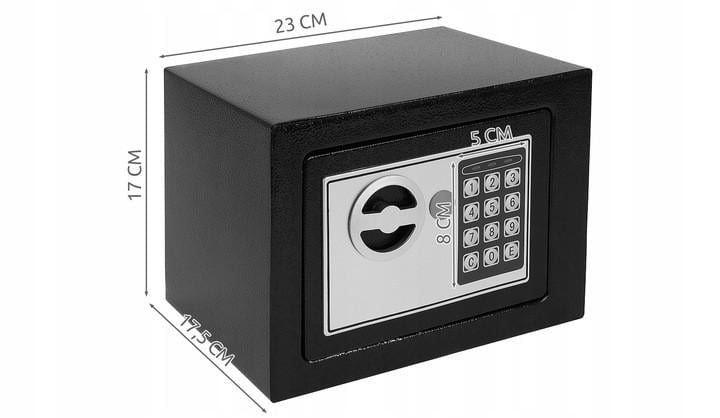 Сейф электронный Malatec S8799 для дома офиса и гостиницы - фото 4 Сейф электронный Malatec S8799 для дома офиса и гостиницы - фото 4