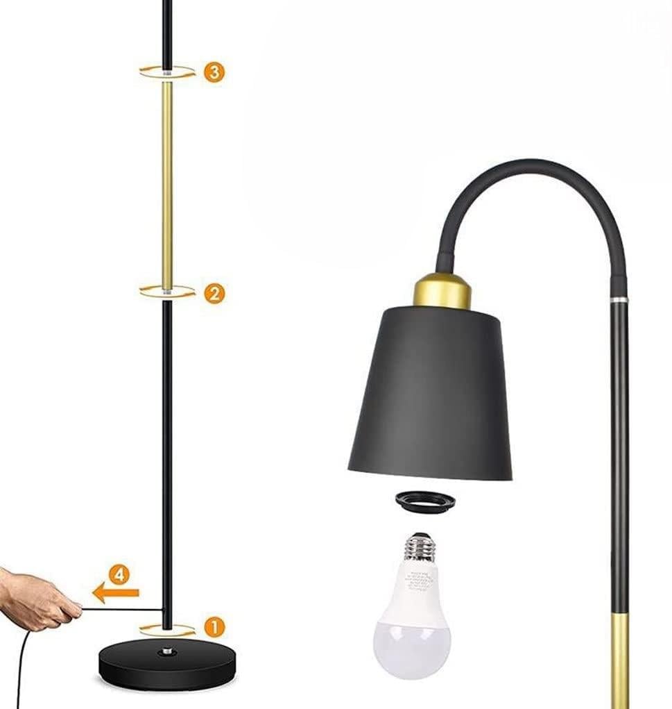 Торшер для читання FLT-75F/1 E27 WH (25-414) - фото 5