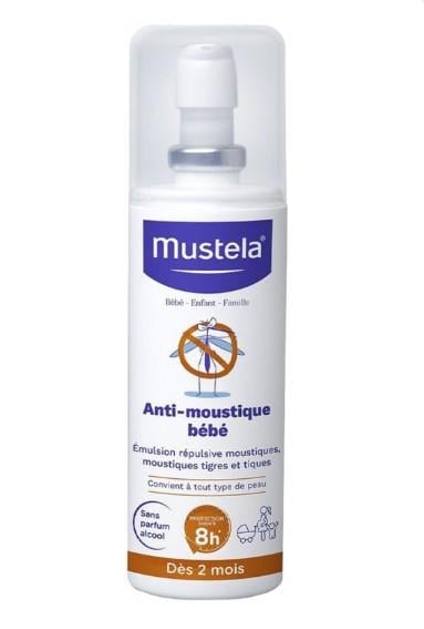 Средство для защиты от клещей и комаров Mustela Anti-Mosquito Baby 100 мл (2259632918)