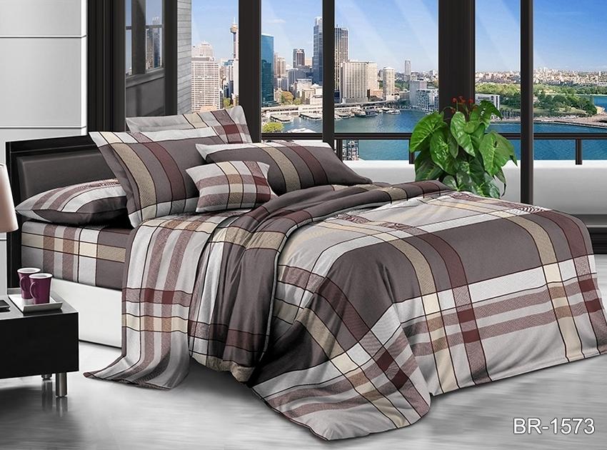 Комплект постельного белья TAGtekstil евро наволочки 70x70 см (BR-1573)