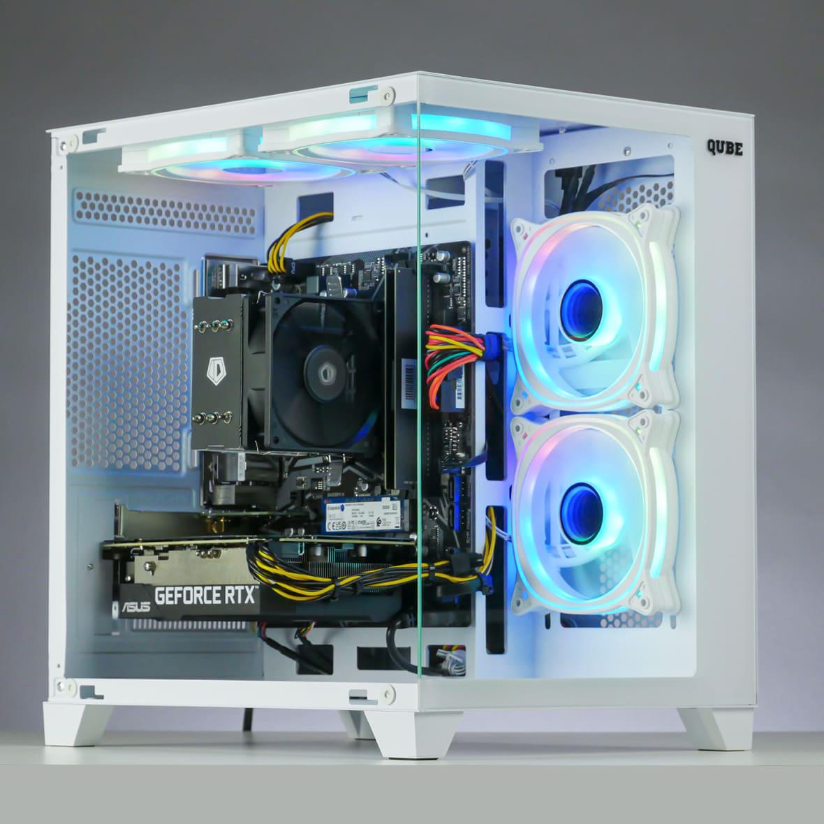 Игровой ПК Digitalfury I5 Core I5-12400F/32Gb DDR4/RTX 4060 8Gb/1000Gb SSD M2/600W