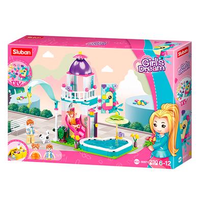 Конструктор Sluban M38-B0971 230 деталей с бассейном (1262)