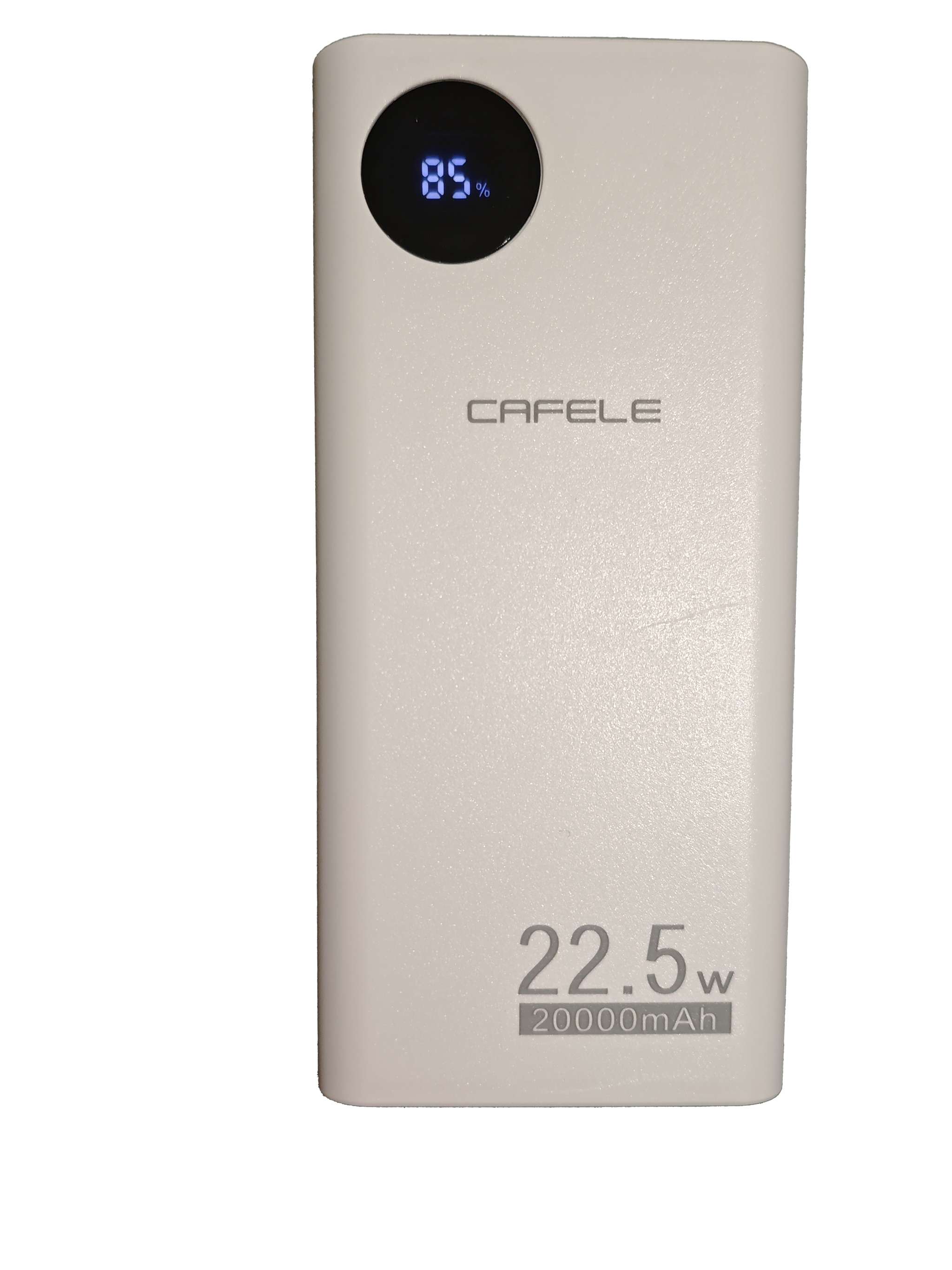 Повербанк з швидкою зарядкою для ноутбука на 20000 mAh PD22.5 W 4 порти з Type-C USB led дисплей індикатор заряду