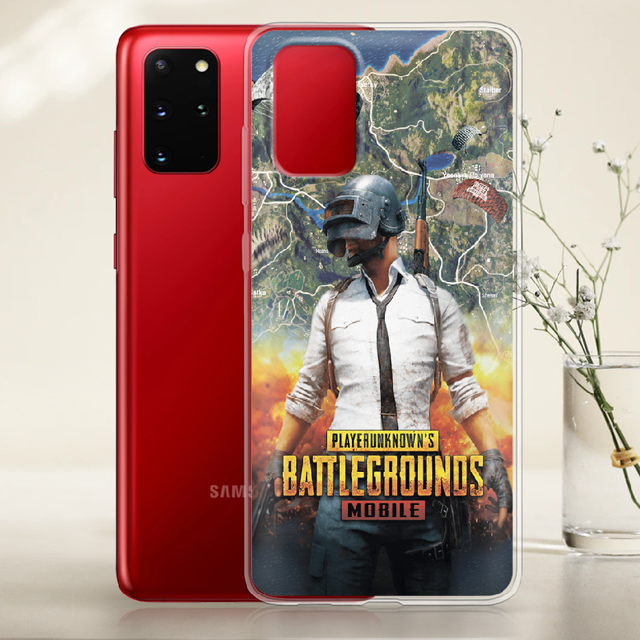 Чохол Boxface Samsung G985 Galaxy S20 Plus PUBG Mobile Прозорий силікон (38875-up2309-38874) - фото 2