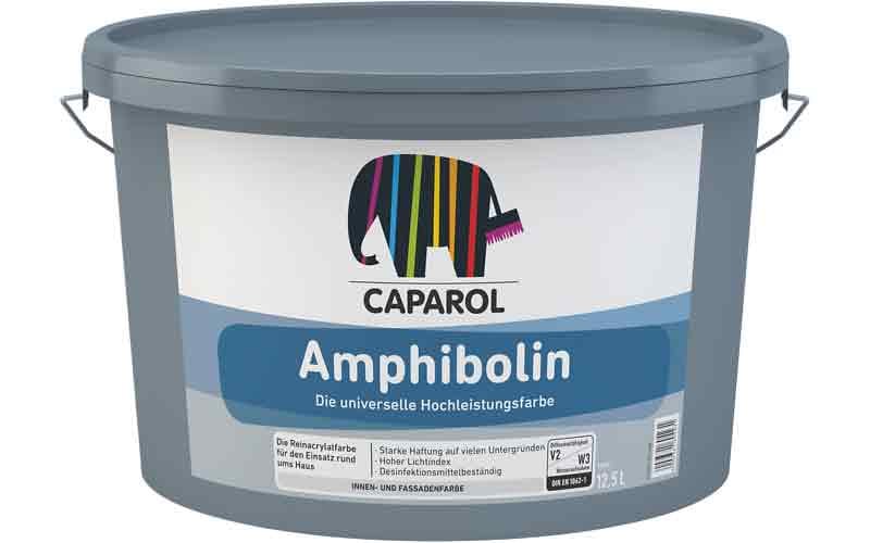 Фарба універсальна Caparol Amphibolin для внутрішніх та зовнішніх робіт шовковисто-матова 12,5 л Білий (1814224182)
