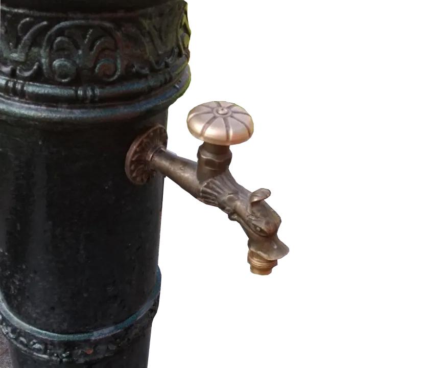 Кран садовый Бронзовый - фото 3