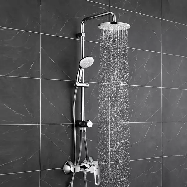 Душевая система с переключателем Grohe Tempesta System 200 27389002 (35624007)