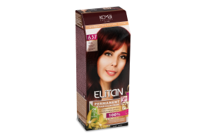 Крем-фарба для волосся стійка ELITAN intensive and natural color 6-57 Розкішний марсала (2186644856)