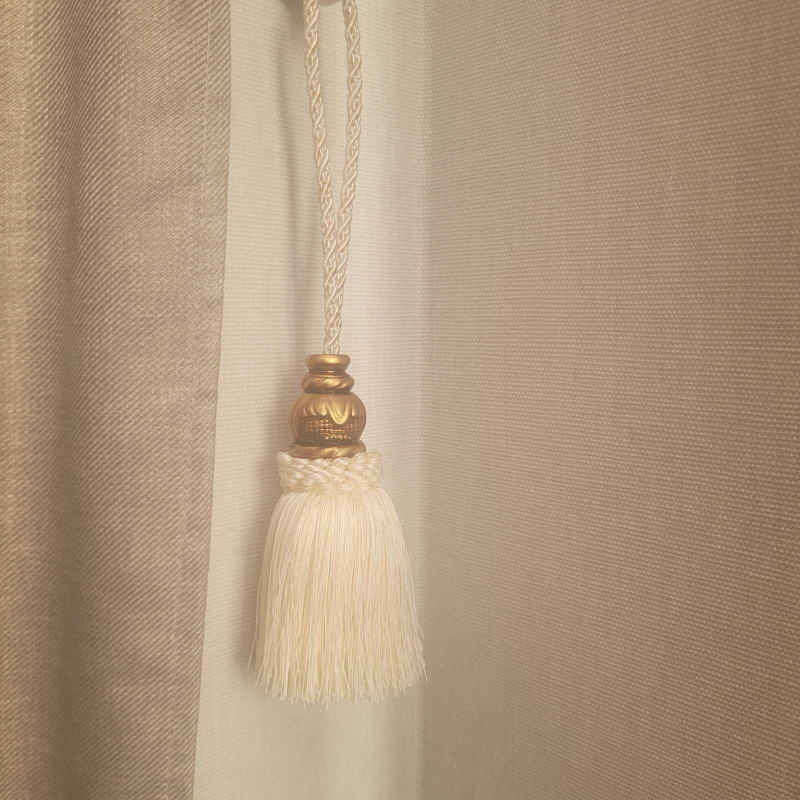 Подхват для штор Majestic Афина 5 см Белый (112422)