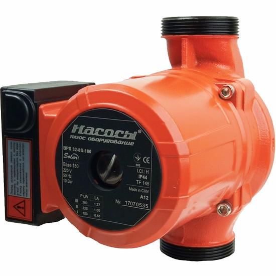 Циркуляционный насос NPO BPS 32-8S-180 Solar и гайки Hmax 8,6 м Qmax 175 л/мин 280 Вт