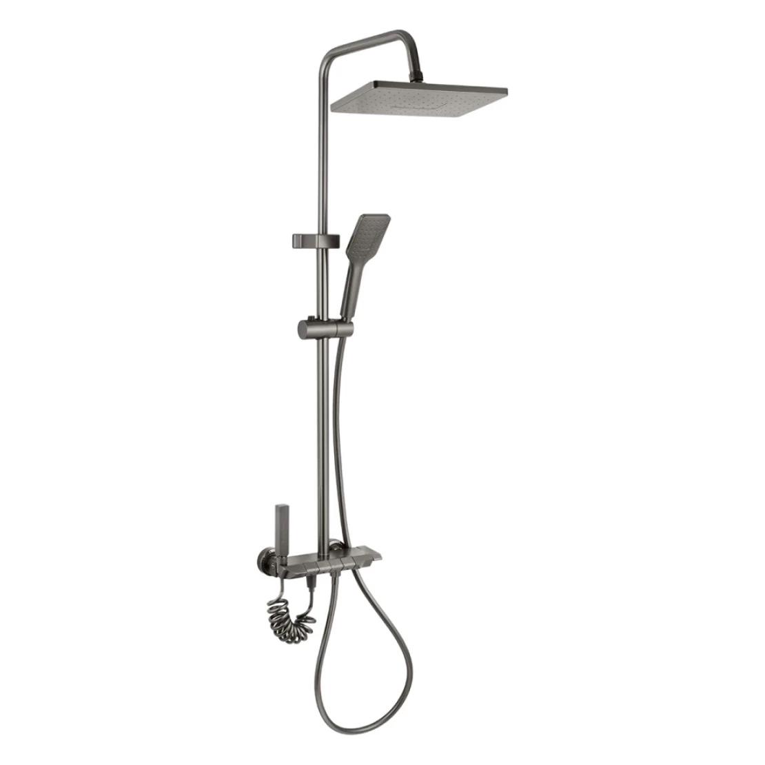 Душевая система Agua Acero AVION 04354AM Графитовый (CV032619)