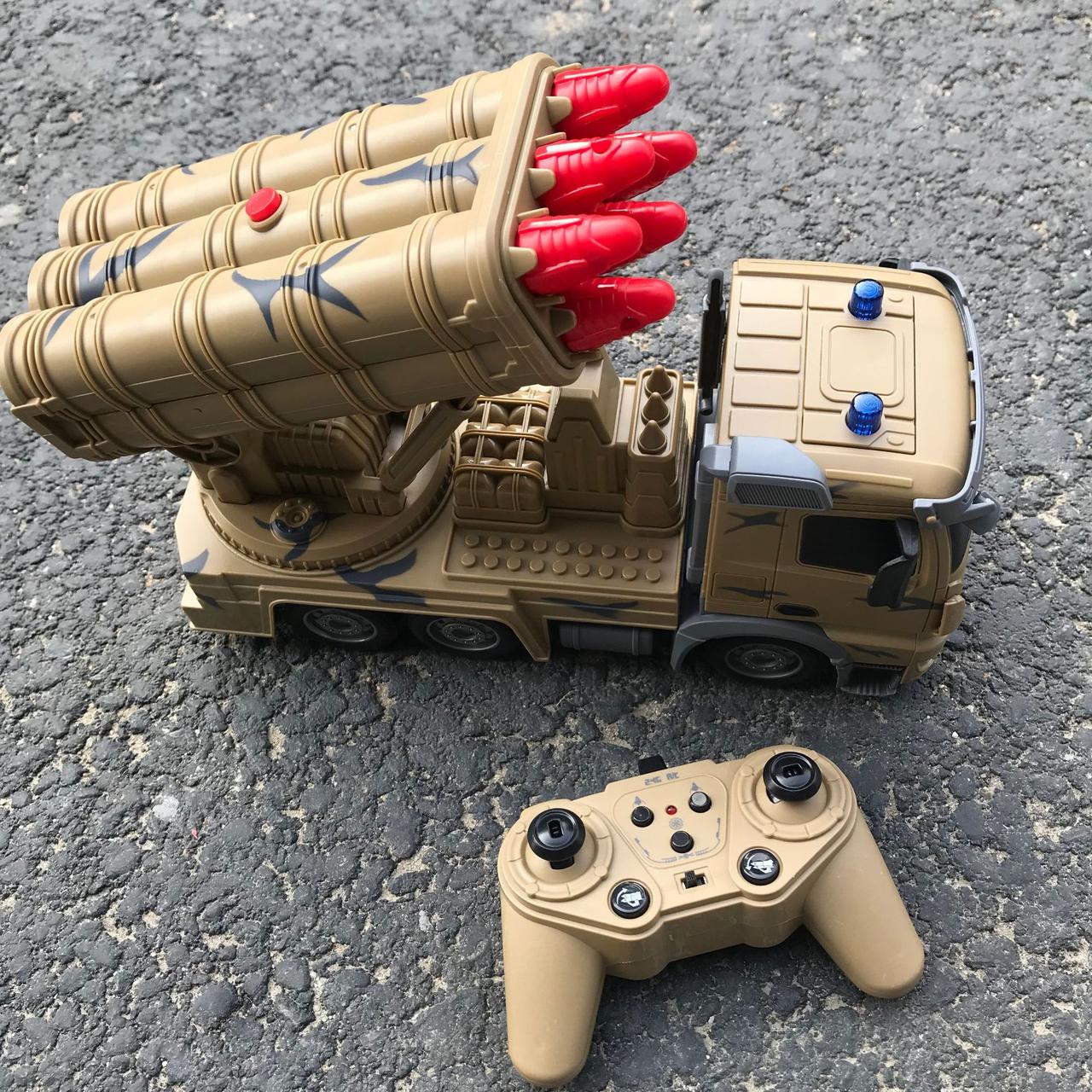 Радиоуправляемая игрушка TK Group Грузовик с Ракетной Установкой на аккумуляторе (28443608) - фото 6 Радиоуправляемая игрушка TK Group Грузовик с Ракетной Установкой на аккумуляторе (28443608) - фото 6