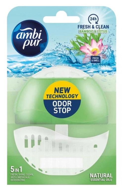Подвеска для очистки унитаза Ambi Pur с ароматом лотоса и бамбука 55 мл (129914) Подвеска для очистки унитаза Ambi Pur с ароматом лотоса и бамбука 55 мл (129914)