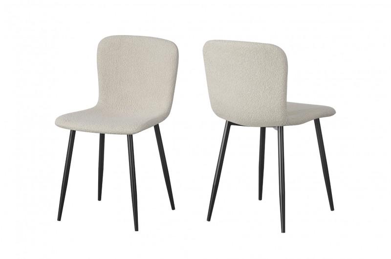 Кухонный стул Мікс Меблі Юкки Черный/Букле бежевый (26722103) - фото 5 Кухонный стул Мікс Меблі Юкки Черный/Букле бежевый (26722103) - фото 5