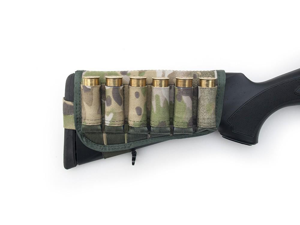 Патронташ на приклад 12 калібру модель 2 Мультикам (sha3002-9)