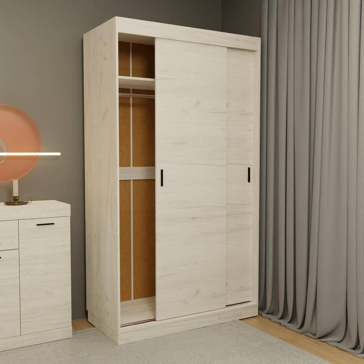 Шкаф купе Эверест Соната-1200 2 двери Крафт белый (EVR-20452) Шкаф купе Эверест Соната-1200 2 двери Крафт белый (EVR-20452)