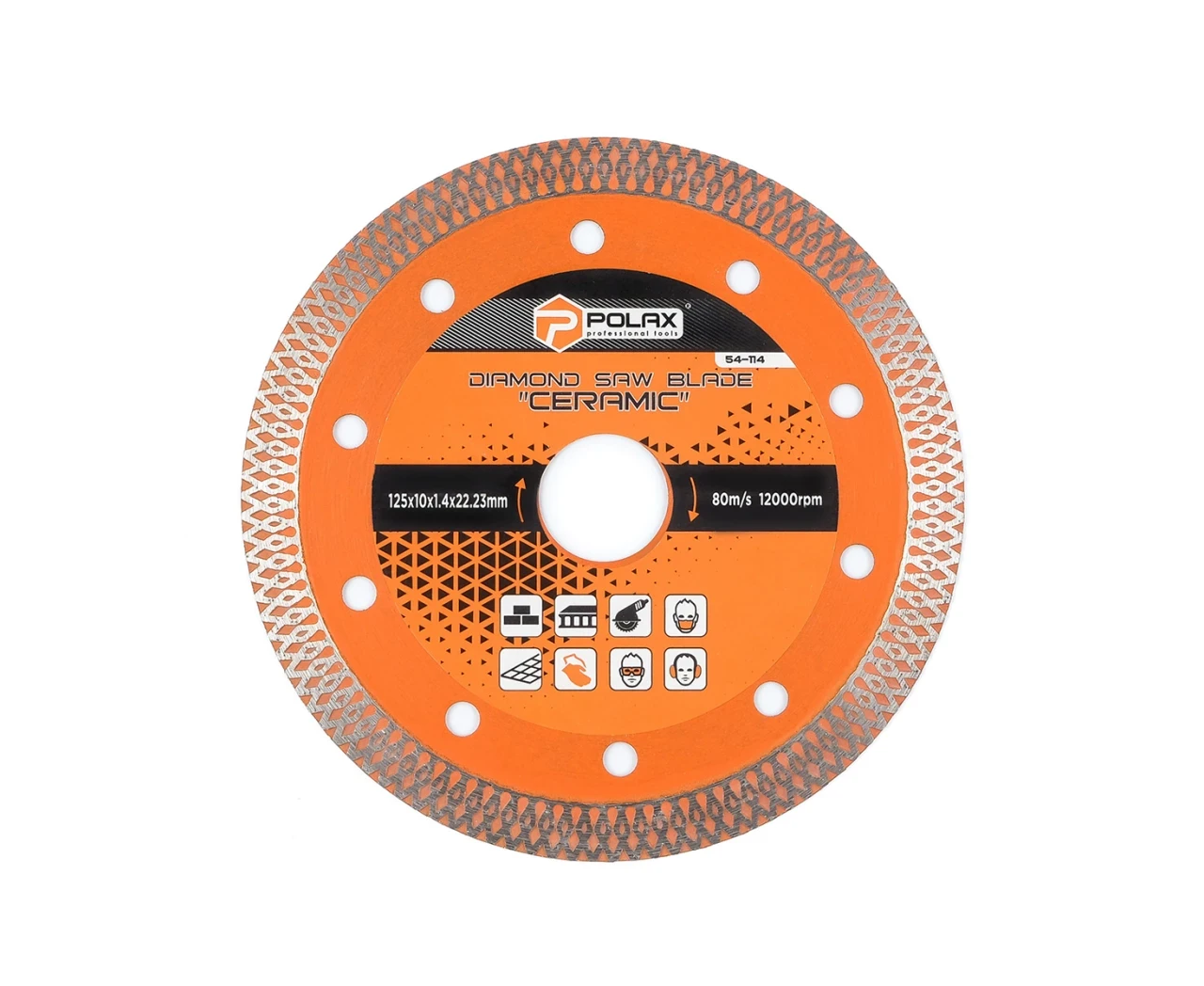 Диск алмазный Ceramic 125x10x1,4x22,23 мм (27806378)