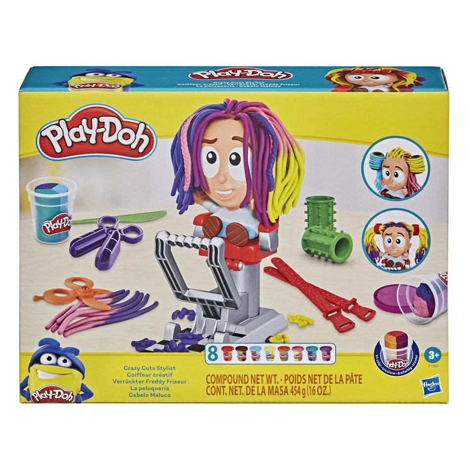 Игровой набор с пластилином Play-Doh Crazy Cuts Stylist Безумные прически (F1260)