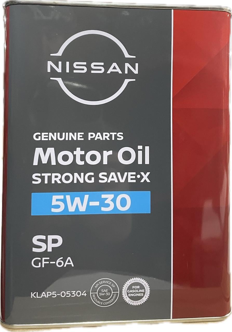Моторное масло Nissan Strong Save X 5W-30 4 л (KLAN505304) Моторное масло Nissan Strong Save X 5W-30 4 л (KLAN505304)