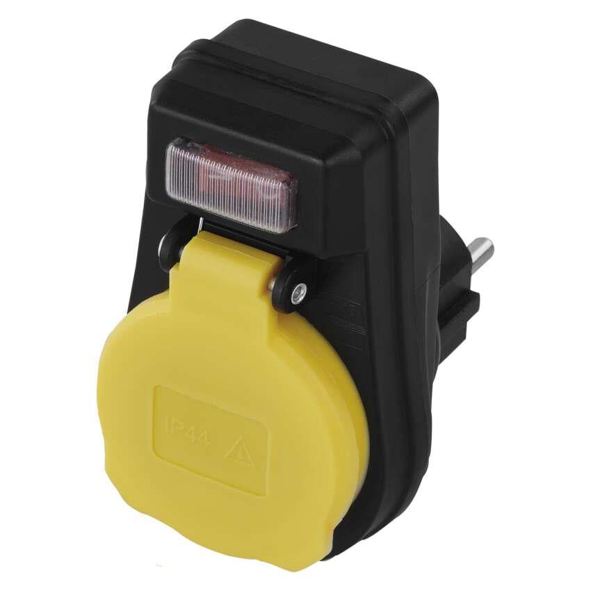 Розетка сетевая с выключателем Emos P00292 16A 250V IP44 одинарная (P00292)