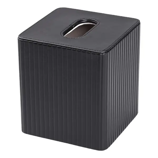 Серветниця квадратна YIWU з екошкіри та корпусом із МДФ 13х13х14,7 см Чорний (147-107-HP-3-201B) - фото 4 Серветниця квадратна YIWU з екошкіри та корпусом із МДФ 13х13х14,7 см Чорний (147-107-HP-3-201B) - фото 4