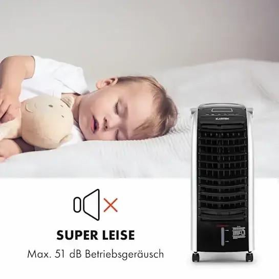 Вентилятор/охладитель/увлажнитель воздуха KLARSTEIN Maxfresh 6 л 55 Вт (10029394) - фото 3 Вентилятор/охладитель/увлажнитель воздуха KLARSTEIN Maxfresh 6 л 55 Вт (10029394) - фото 3