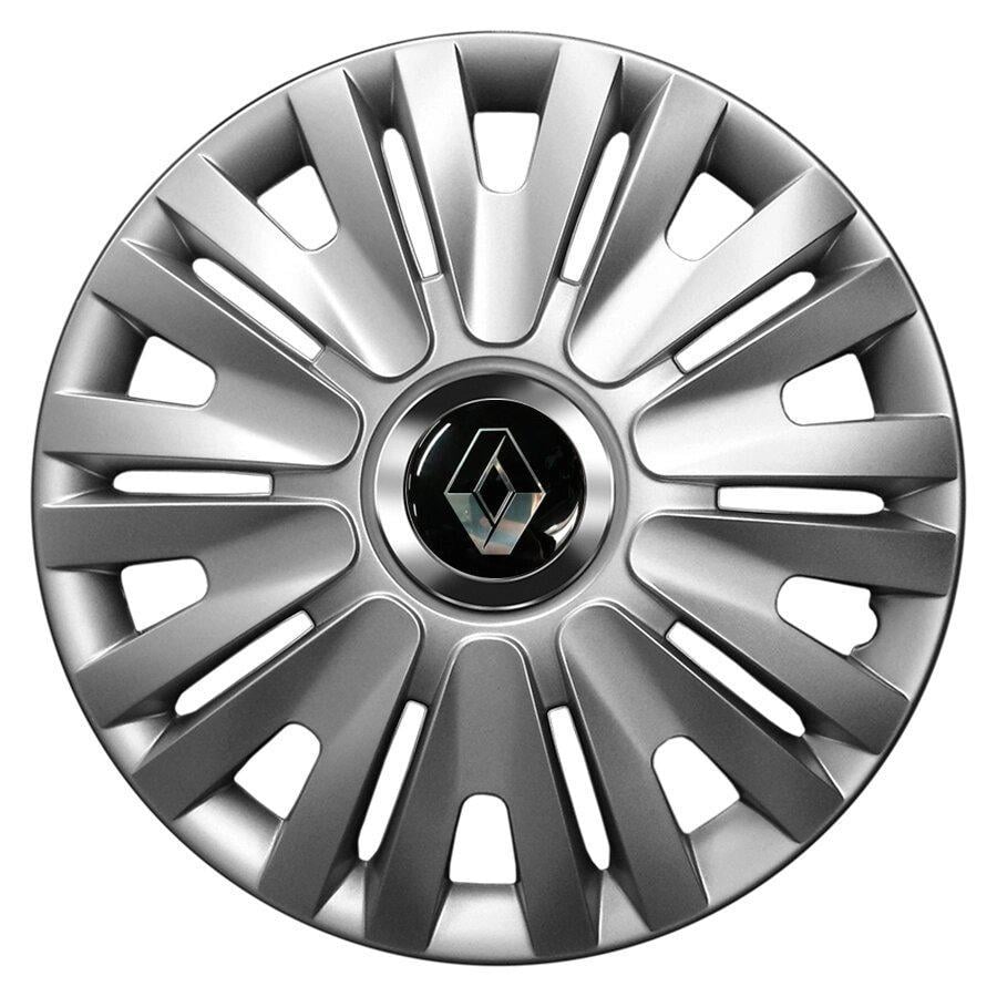 Комплект ковпаків JAWOPLAST Delta R14 для Renault 4 шт. Chrome (28435270) - фото 1