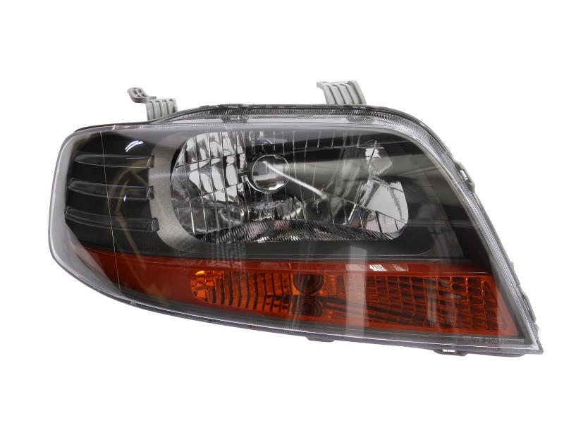 Фара передняя правая Chevrolet Aveo Hb 2005-2006 H4 серая рамка (222-1112R-LDEM2)